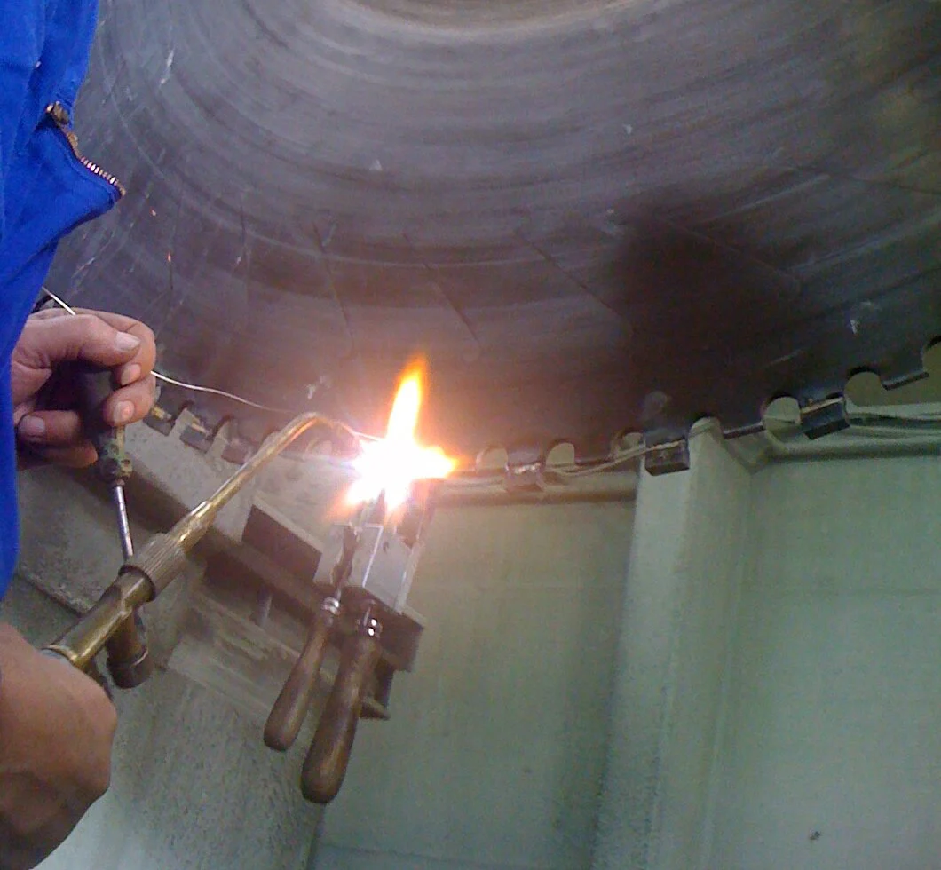 Brazing new diamond segments